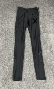 2XU Core Compression Tights Womens Small Black Mid Rise Full Length Pants Ladies - Picture 1 of 15