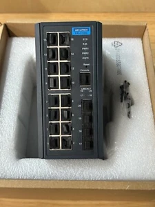 Advantech EKI-7720G-4FI-AE Managed Ethernet Switches 16FE+4SFP Port Managed - Picture 1 of 4