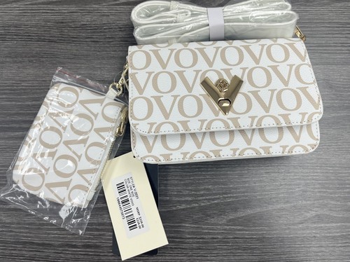 Tracolla Valentino Orlandi design bianco VOVO piccola prezzo al pubblico consigliato $229