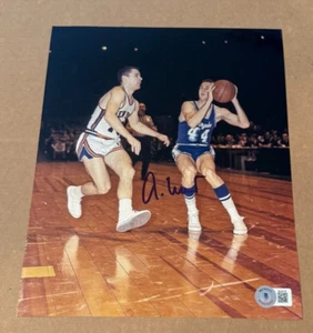 JERRY WEST SIGNED LOS ANGELES LAKERS 8X10 PHOTO BECKETT COA AUTHENTIC - Picture 1 of 1