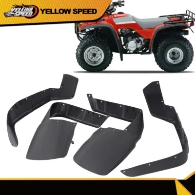 4X Fender Flaps Flare Mud Guard Fit For 96-00 Honda FourTrax 300 TRX300/TRX300FW - Image 1 of 4
