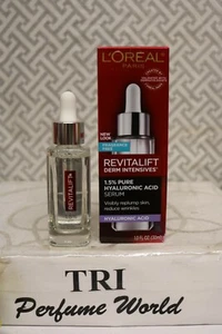 L'OREAL REVITALIFT Derm Intensives 1.5% PURE HYALURONIC ACID SERUM Frag. Free - Picture 1 of 2