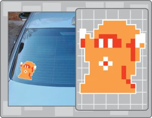 Decalcomania vinile nemico rosso #1 adesivo camion auto The Legend of Zelda NES - Foto 1 di 1