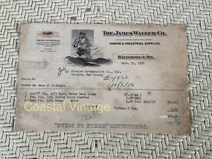 James Walker Co Marine n Industriebedarf Baltimore Billhead Bivalve Co Op - Bild 1 von 3