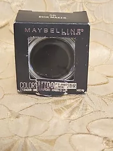 Maybelline-New York-Color Tattoo EyeShadow-24Hr-55 RISK MAKER-NEW! BOX TORN! - Picture 1 of 6