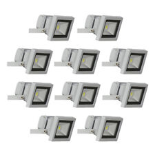 10 x Smartwares LED Fluter Flutlicht IP65 10W 750lm Neutralweiß 5000K * UVP 179€