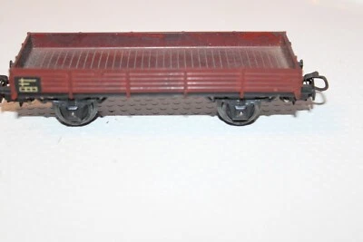 HO Scale Märklin Low Side Gondola, Brown #305 Vintage Weathered (M19) - Image 1 of 4