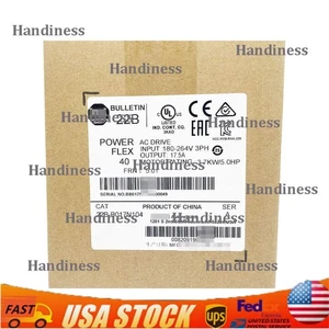 New AB 22B-B017N104 Sealed PowerFlex 40 AC Drive Fast Shipping 1PCS US Free Tax - Picture 1 of 4