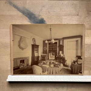 Antike Schrankkarte Haus Dichter Henry Wadsworth Longfellow’s Studie Interieur - Q5 - Bild 1 von 17