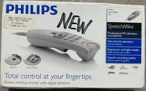 PHILIPS Model LFH5276/00 SpeechMike Pro Plus USB Wired Dictation Mic Microphone - Picture 1 of 3