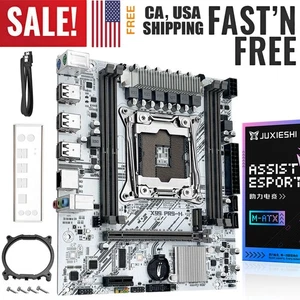 LGA 2011-3 X99 Gaming Motherboard DDR4 NON-ECC/ECC For Intel Xeon E5 V3/4 CPU - Picture 1 of 13