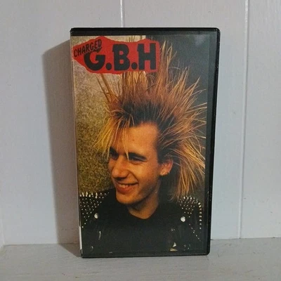 Charged GBH VHS Live Para Punx Video Punk Rock  Foto 1 de 3