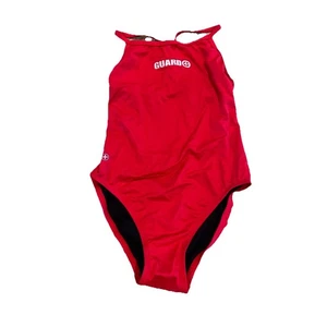 Watermen Damen Lifeguard Badeanzug Gr. 38 Rot Einteiler Neu - Bild 1 von 4