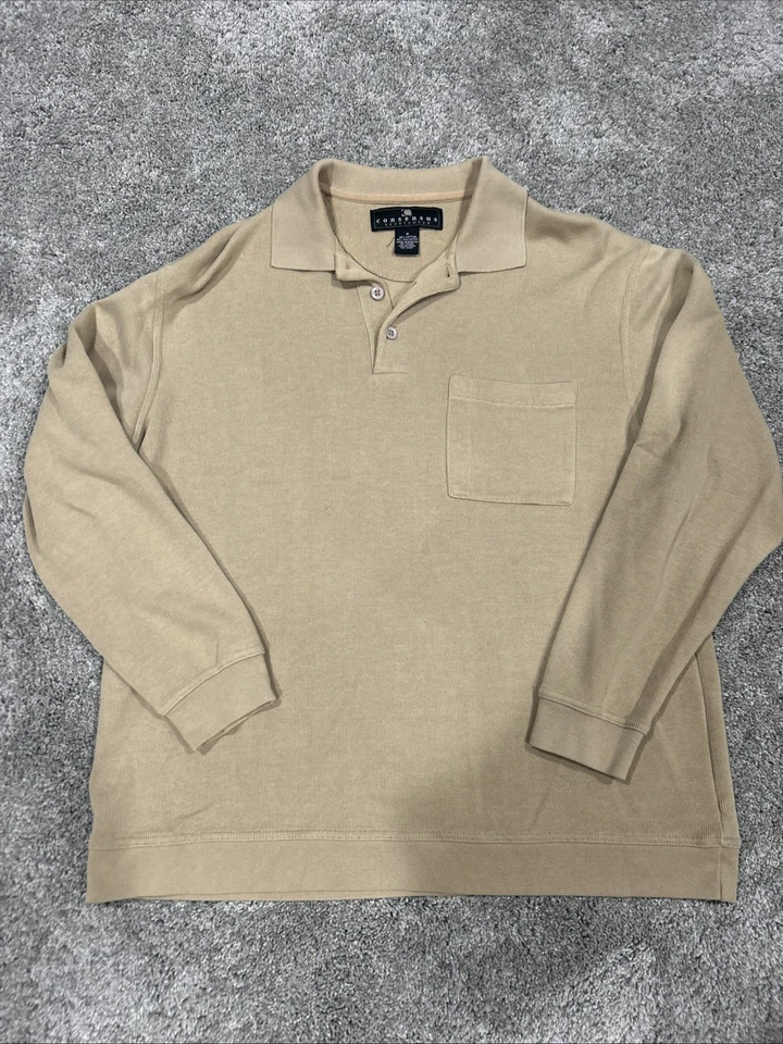 Suéter vintage con cuello tostado para hombre talla mediana Foto 1 de 3