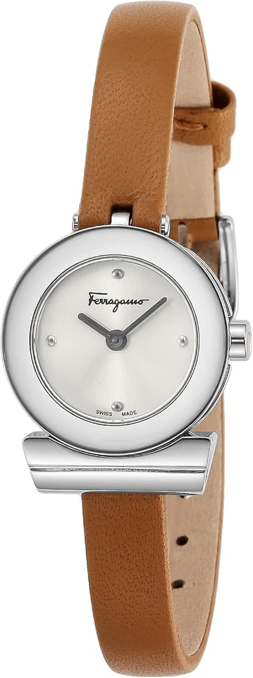 Salvatore Ferragamo Quartz Silver Dial Ladies Watch F43010017