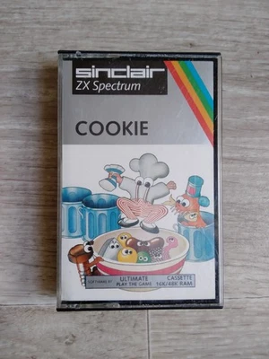 sinclair zx spectrum cookie en boite complet etat tbe cassette - Photo 1/4