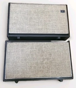 Altoparlanti stereo da scaffale Wollensak 3M vintage - Foto 1 di 2