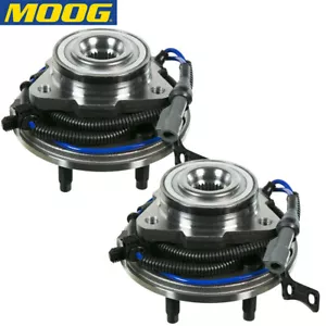 Conjunto de buje y cojinete de rueda delantera Moog par para Ford Explorer 2006-2010 - Imagen 1 de 8