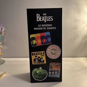 The Beatles Holzmagnete 37 Stück UNVOLLSTÄNDIG (sollten 42 Stück sein) - Bild 1 von 7