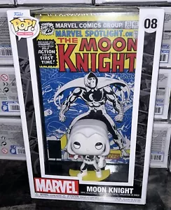 Funko Pop! Comic Book Cover with Case: Marvel - Moon Knight #08 - Picture 1 of 6