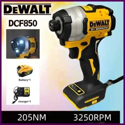 2025 Dewalt DCF850 Cordless Screwdriver 3250RPM 205N·m Brushless Lithium Impact - Image 1 of 4