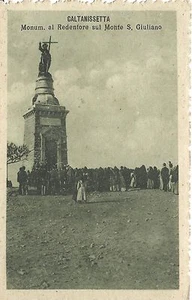 Caltanissetta Monumento al Redentore sul Monte S. Giuliano f.p. - Foto 1 di 1
