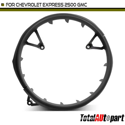 Radiator Cooling Fan Shroud for Chevrolet Express 2500 GMC Savana 2500 2.8L Rear - Image 1 of 4