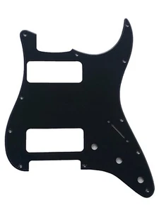 Golpeador de guitarra Fender Stratocaster P90 2 pastillas Strat 1 capa negro - Imagen 1 de 7