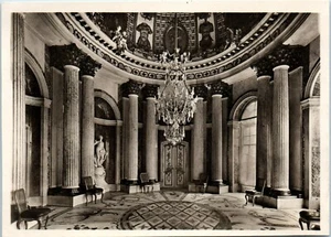 Foto reale Palazzo Sanssouci Sala di marmo, Potsdam, Germania cartolina RPPC - Foto 1 di 2