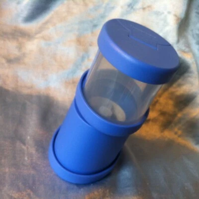 Tupperware Set Gewürzmühle Orient Express A124 A120 Pfeffermühle Gewürze blau - Bild 1 von 4