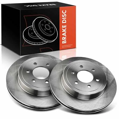 2x Front Side Disc Brake Rotors for Dodge Dakota 03-04 V6 3.7L 3.9L V8 4.7L 5.9L - Изображение 1 из 4