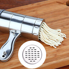 5 molds Manual Noodle Pasta Maker Press Kitchen Tool Machine Stainless Steel: