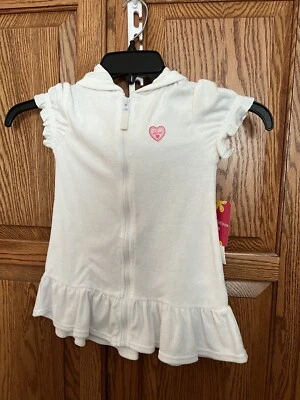 *ENCUBRIMIENTO DE NATACIÓN ROSA PLATINO NIÑA TALLA 4 ELÁSTICO BLANCO NUEVO CON ETIQUETAS Foto 1 de 4