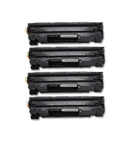 Cartucho de tóner 4 piezas para HP 85A CE285A Laserjet P1102 P1102w M1212nf MFP CB435A - Imagen 1 de 1