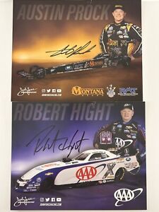 ROBERT HIGHT AUSTIN PROCK Signed Autograph 8x10 Promo Stat Card