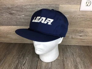 lear Braided Rope Snap Back hat Cap Vintage - Picture 1 of 7