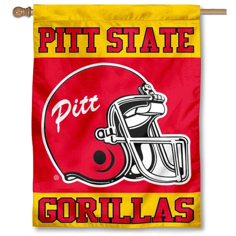 Pittsburg State University Football Banner Flag Cover