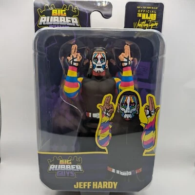 Colecciona Major Big Rubber Guys Serie 9 Jeff Hardy Sin usar, en caja TNA AEW WWE Hardy Boys Foto 1 de 2