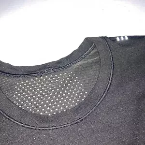 Lululemon schwarzes kurzärmliges leichtes Mesh-T-Shirt Herren Medium - Bild 1 von 10