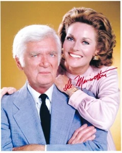 LEE MERIWETHER hand-signed BARNABY JONES 8x10 lifetime coa BUDDY EBSEN PORTRAIT - Foto 1 di 1
