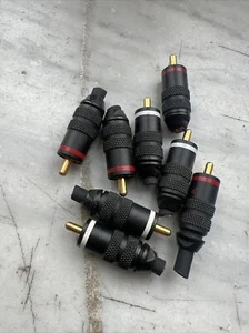 ✅ 4 Paar Pin Klinke Cinch zum Löten vergoldet - Bild 1 von 2