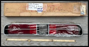 Vintage NOS 1971 Dodge Coronet Left Tail Light Lens 4dr  Mopar Chryco - Picture 1 of 4