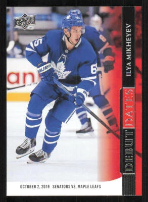 2020-21 Upper Deck Debut Dates #DD11 Ilya Mikheyev - Image 1 of 2