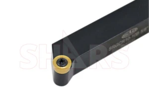 Shars 5/8 x 4-1/2" RH SRGCR Indexable Tool Holder RCKT 10T3 Insert !] - Picture 1 of 7