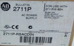 2711P-RSACDIN Allen-Bradley Bulletin 2711P Alimentatore AC 2711PRSACDIN - Foto 1 di 1