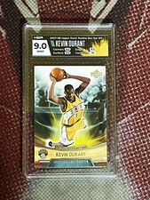 Kevin Durant 2007 Upper Deck Rookie Box Set Hga 9 Card RC Graded Mint NBA #11