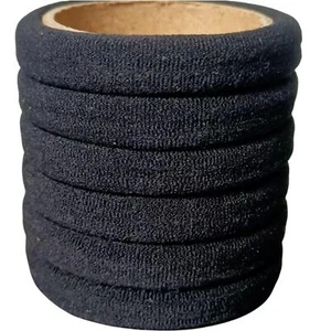 30 Piece Thick Elastic Hair Band Ponytail Fixed Hair Band Cotton Seamless Wom... - Picture 1 of 8