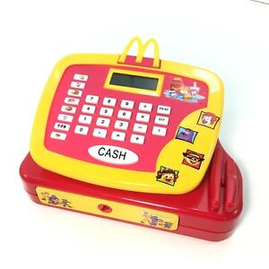 McDonald's Cash Register Toy Cashier 2004 Tested Works