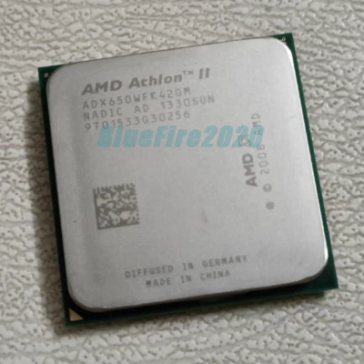 AMD Athlon II X4-650 ADX650WFK42GM 3.2GHz 4-core Socket AM3 95W CPU Processor - Image 1 of 2