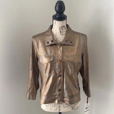 Ruby Rd. Tribal Revival Bronze Tone Jacket - Image 1 of 4